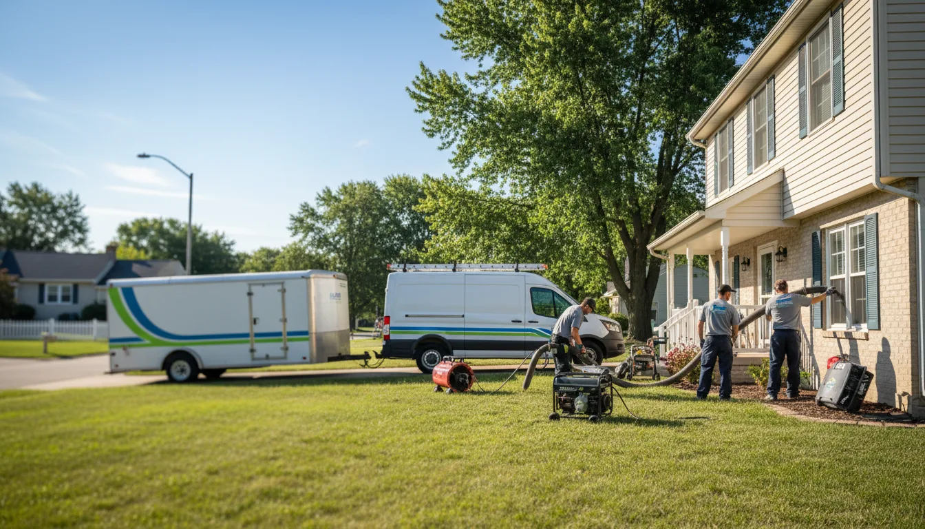 Flooded Basement Restoration And Cleanup With Repair in Ceresco, NE near me